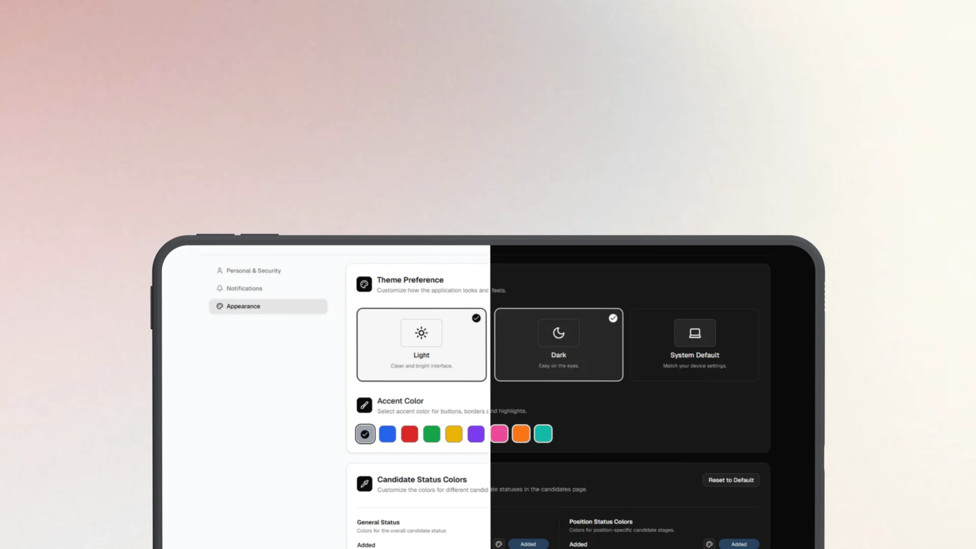 Customization